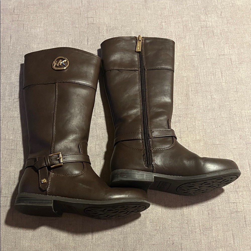 Michael Kors Brown Kids Boots